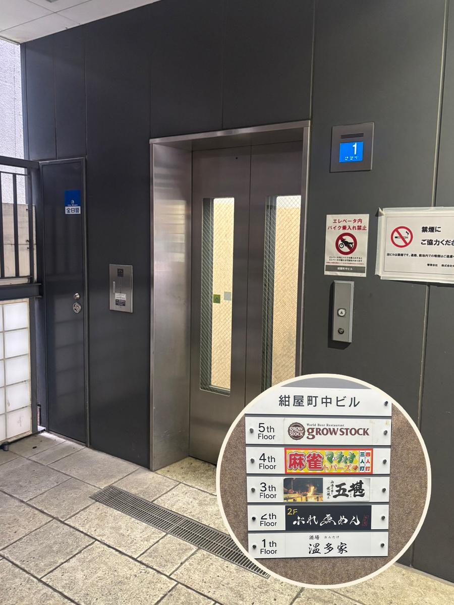 3Fへお上がりください
